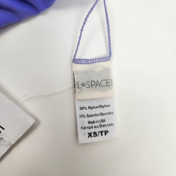 L*Space Parker Convertible Bikini Top in Amethyst Purple Size XS NWT - Picture 5 of 6